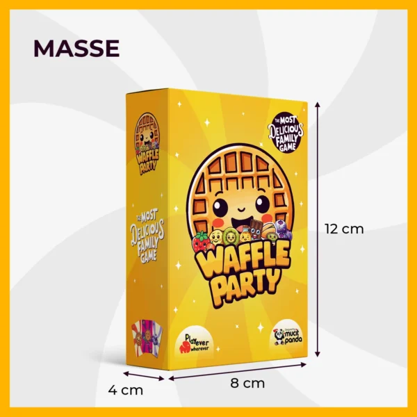 Waffle Party, Kartenspiel zur Entwicklung von Aufmerksamkeit, visueller Wahrnehmung und Reflexen (4–7 Jahre) – Bild 3
