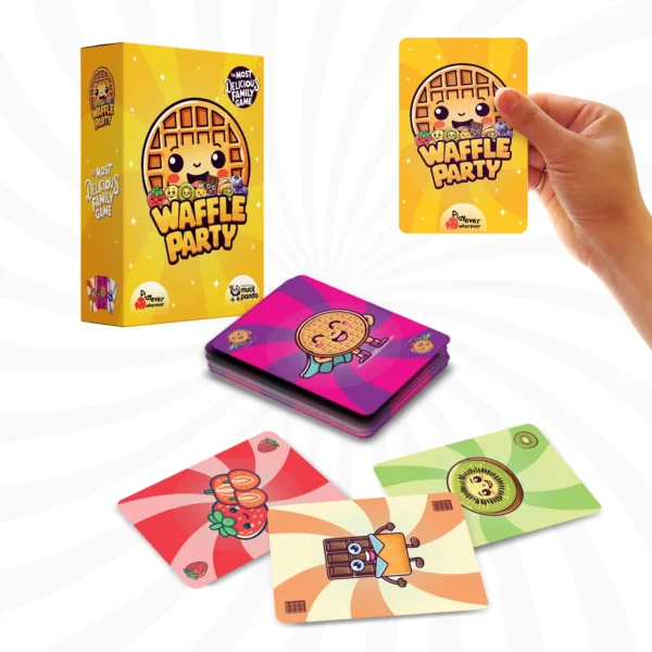 Waffle Party, Card Game Developing Attention, Visual Perception, and Reflexes (Ages 4-7) - Image 4