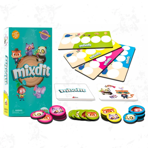 Mixdit, Board Game for Developing Attention and Visual Perception (Ages 3-6) - Image 4