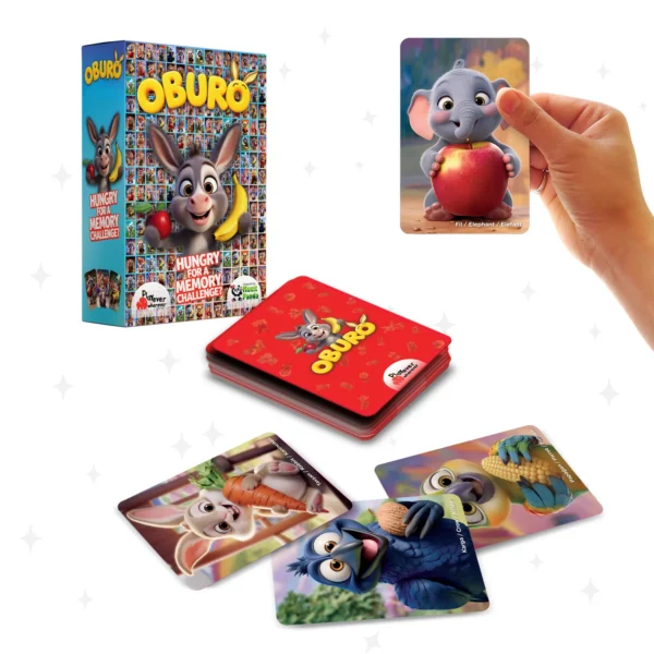 Oburo, Card Game for Developing Visual Memory (Ages 3-7) - Image 4